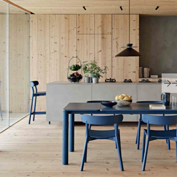 Sedia Montera S L LG in legno di Midj