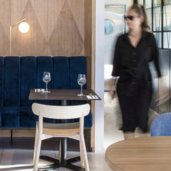 Sedia Montera S L LG in legno di Midj