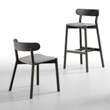 Sedia Montera S L LG in legno di Midj