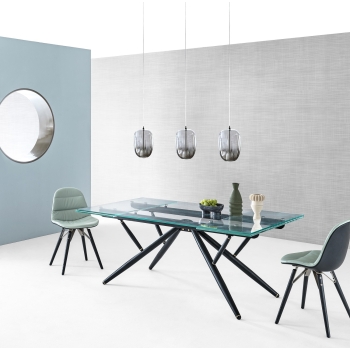 Sedia Mood con rivestimento di Bontempi 