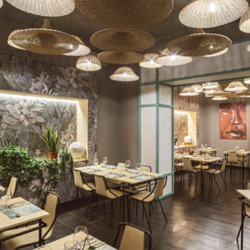 Sedia Ola in Metallo per interno ed esterno impilabile di Midj