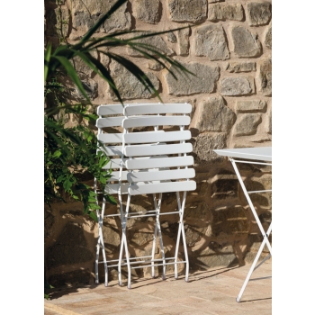 Sedia pieghevole Step ST105 Vermobil da giardino in ferro