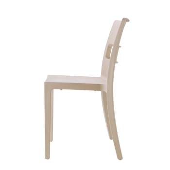Sedia Sai in tecnopolimero e impilabile Scab Design 