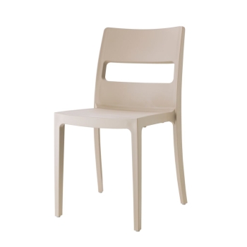 Sedia Sai in tecnopolimero e impilabile Scab Design 