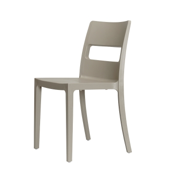 Sedia Sai in tecnopolimero e impilabile Scab Design 