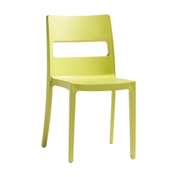 Sedia Sai in tecnopolimero e impilabile Scab Design 