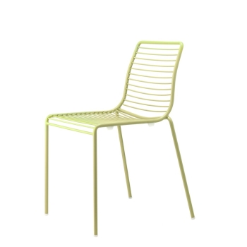 Sedia Summer in acciaio zincato Scab design