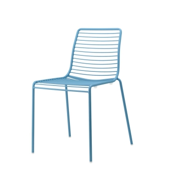 Sedia Summer in acciaio zincato Scab design