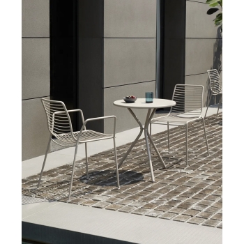 Sedia Summer in acciaio zincato Scab design
