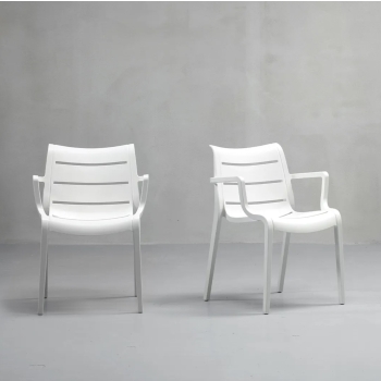 Sedia Sunset impilabile di Scab Design