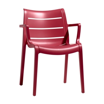 Sedia Sunset impilabile di Scab Design