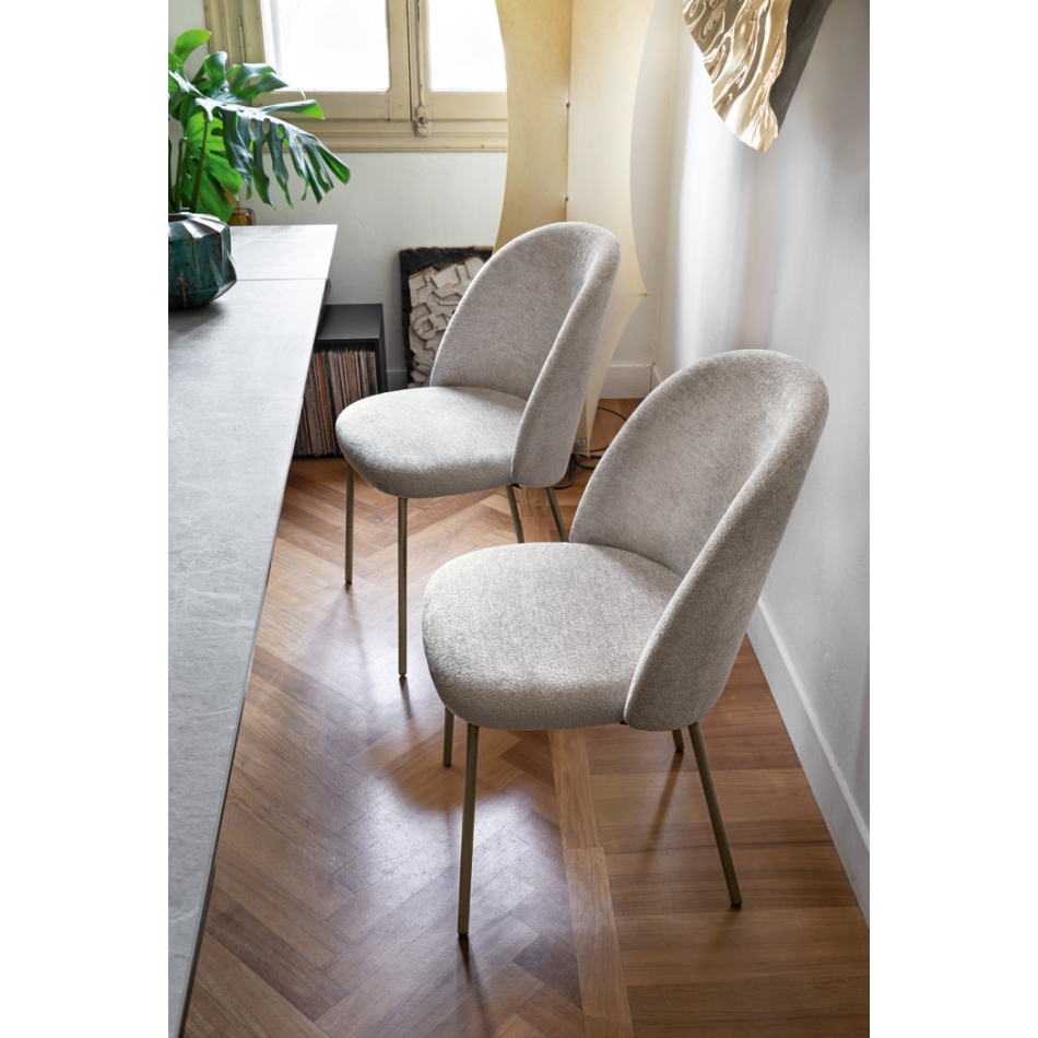 Sedia Tuka Mid CB2183 di Connubia