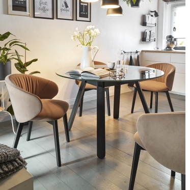 Sedia Tuka Soft CB2162 di Connubia 