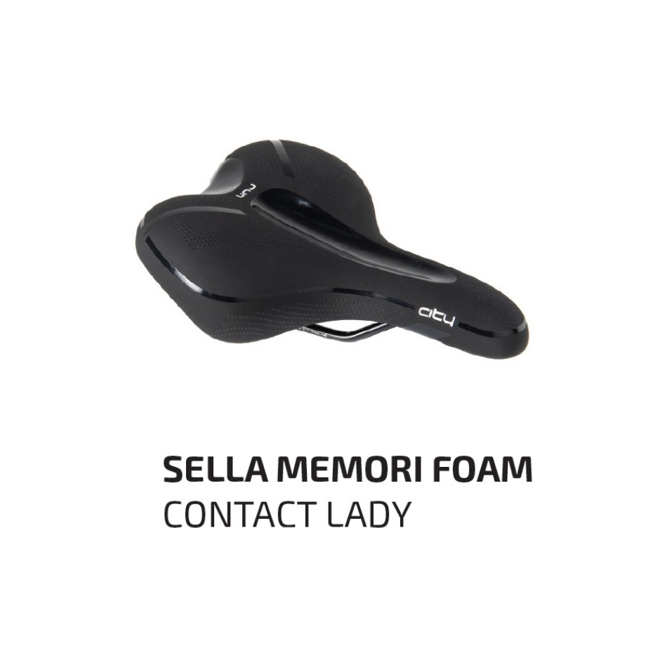 Sella Memory Foam di World Dimension per bici