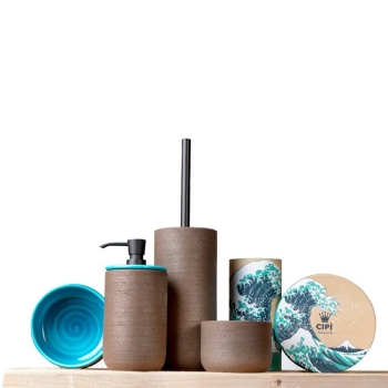 Set da bagno Index Blue Sardinia CPNAT di Cipì