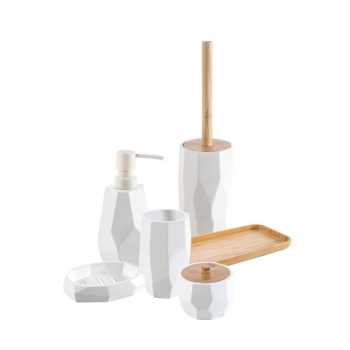 Set da bagno Surface Bamboo di Cipì 