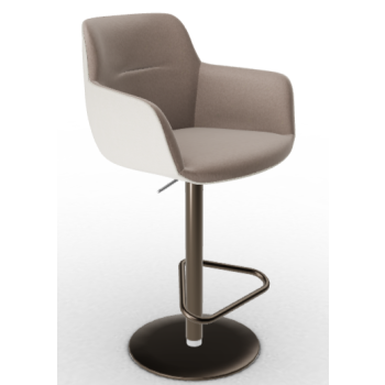 Sgabello Cocoon CS2230/CS2230BI di Calligaris