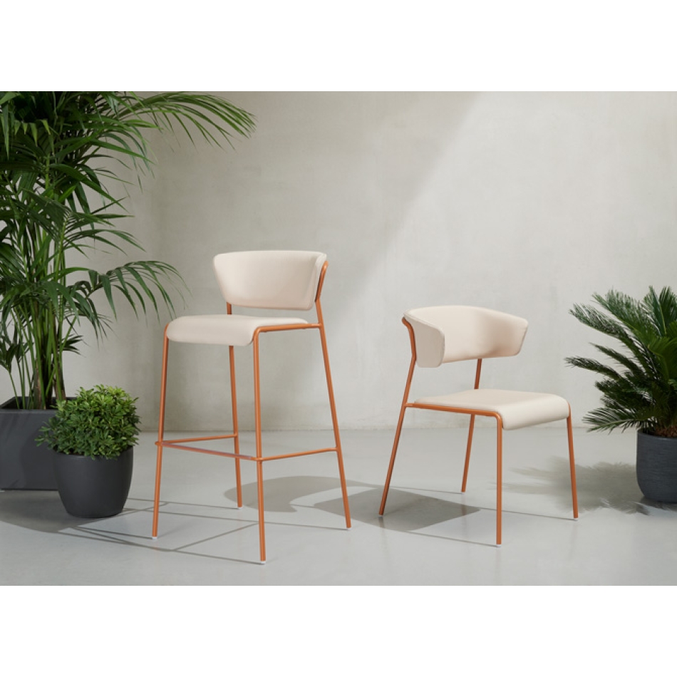 Sgabello Lisa Waterproof Scab Design 