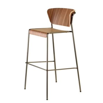 Sgabello Lisa Wood Scab Design 