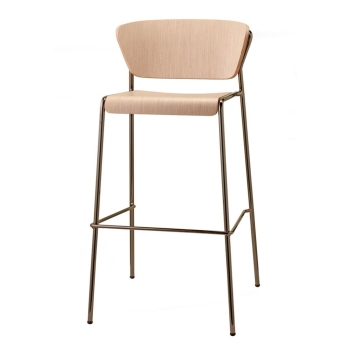 Sgabello Lisa Wood Scab Design 