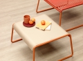 Side Table Lisa Lounge in acciaio zincato Scab Design