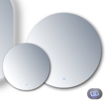 Specchio Circle light CP601CL di Cipì