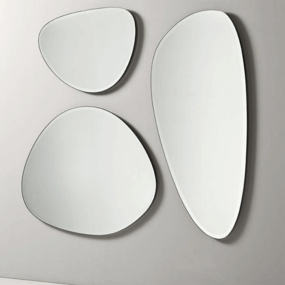 Specchio Spot in 3 dimensioni di Midj