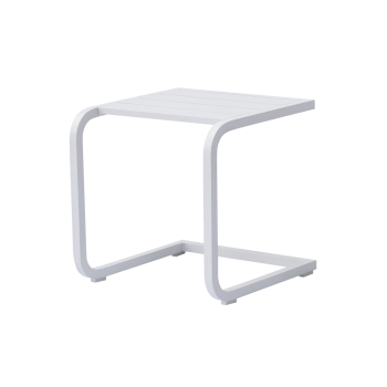 Tavolino 40 x 40 cm bianco di Greenwood