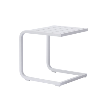 Tavolino 40 x 40 cm bianco di Greenwood