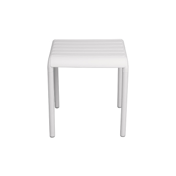 Tavolino 45 x 45 cm bianco di Greenwood