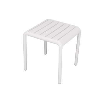 Tavolino 45 x 45 cm bianco di Greenwood