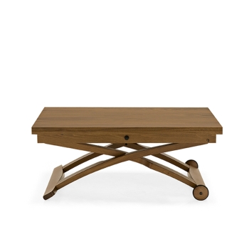 Tavolino Mascotte CB490 di Connubia in legno regolabile in altezza