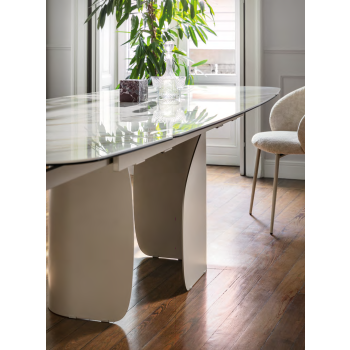 Tavolo allungabile Twins di Calligaris