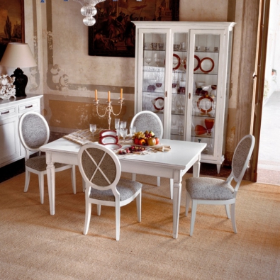 Tavolo da Cucina Attrezzato 140 cm - Bianco Opaco