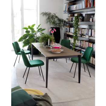 Tavolo Artic CB4855-R di Connubia allungabile 