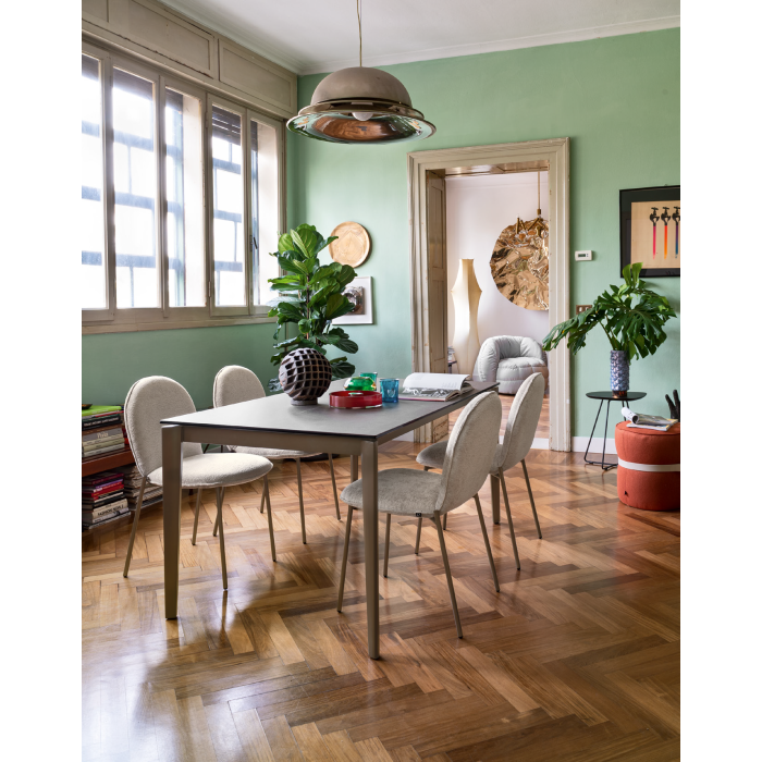 Tavolo Artic CB4855-R di Connubia allungabile 