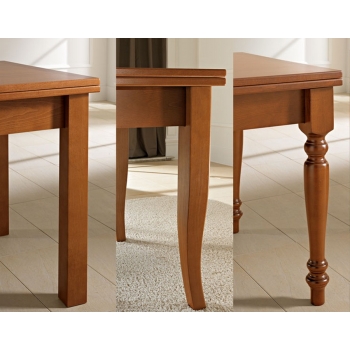 Tavolo dallo stile classico Dolly di Benedetti interamente in legno