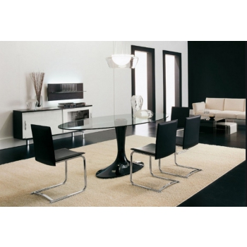 Tavolo fisso dal design unico ed elegante Imperial di Tonin Casa