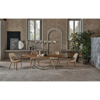 Tavolo Fisso o allungabile Louis Bontempi Casa