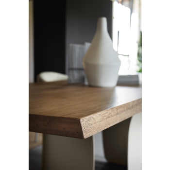 Tavolo fisso rettangolare Twins di Calligaris