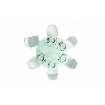 Tavolo rotondo allungabile Giro di Bontempi con base colonna