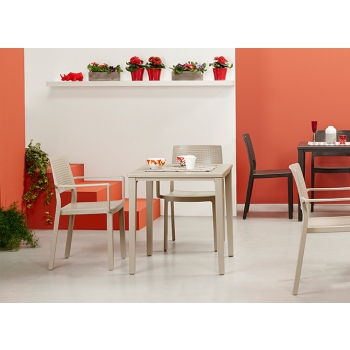 Tavolo Timo 80 Fisso in tecnopolimero Scab Design