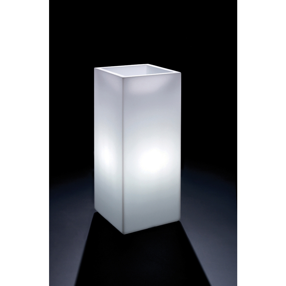 Vaso Cache-pot Loto con luce di Lyxo