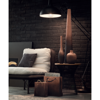 Vaso Chic Small in finitura rigata di Adriani&Rossi