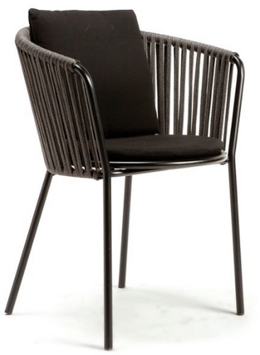 Vermobil Desiree Seil Sessel Schwarz - Outdoor Sessel | Gleiche Ausstattung