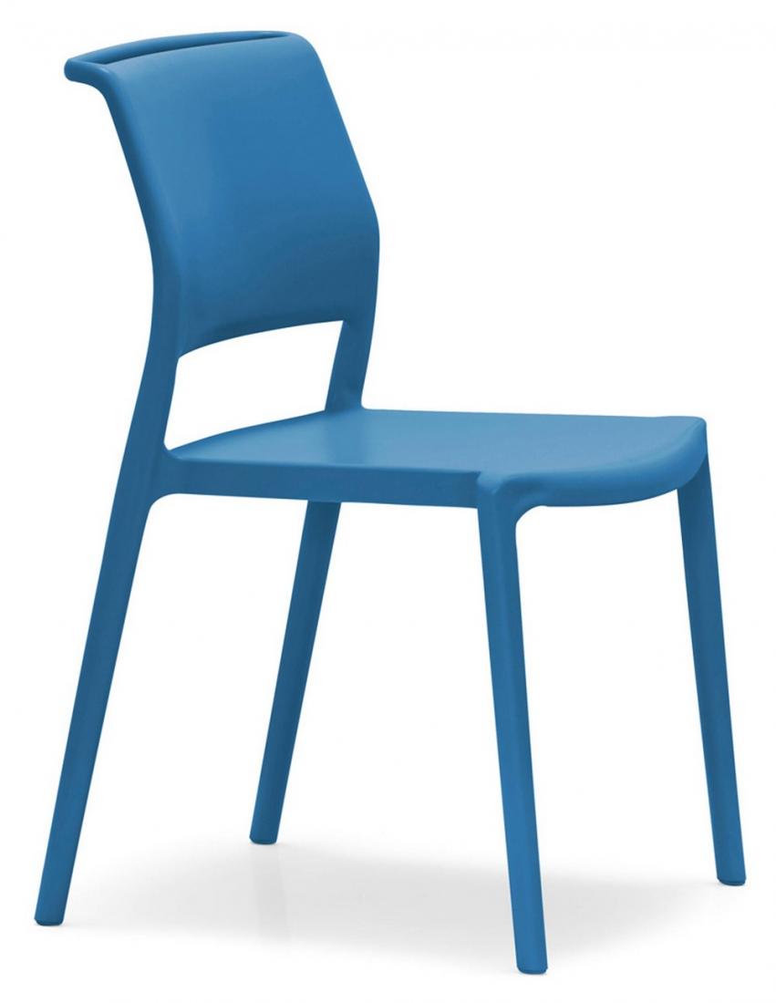 Stapelbarer Plastikstuhl Ara 310 von Pedrali für innen und außen