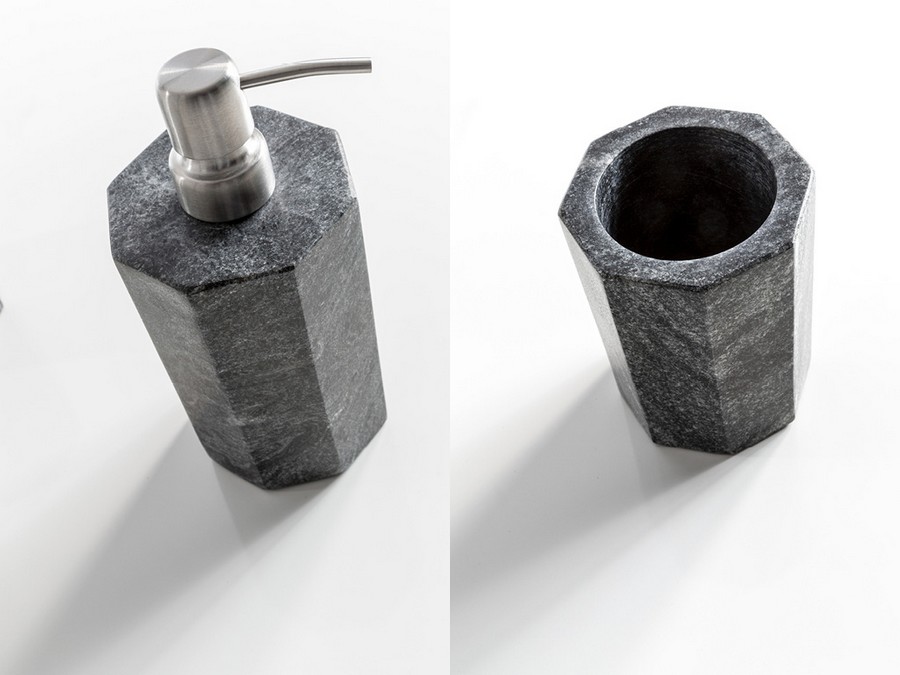 Cipì Badezimmer Set Empire Grey - Set | Gleiche Ausstattung