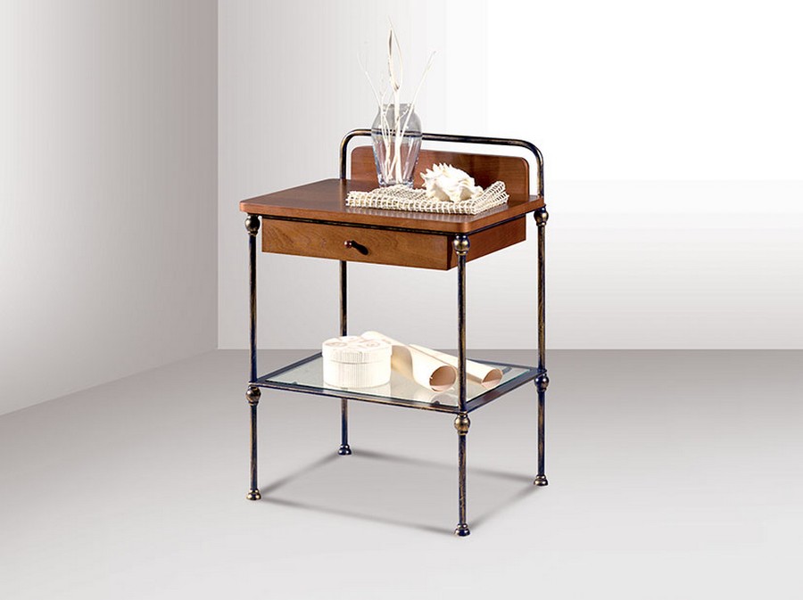 Pama Letti Zaffiro Nachttisch - Schlafzimmermöbel Zubehör | Gleiche Möbel