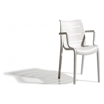 Stapelbarer Sunset Stuhl von Scab Designin Technopolymer