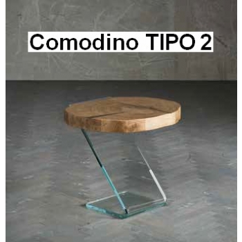 Blatttisch von Altacorte mit Holzregal